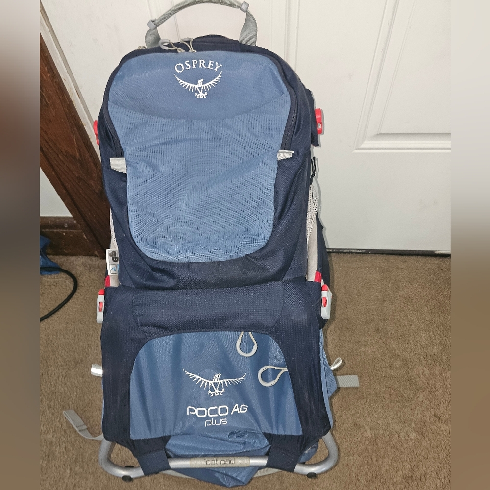 OSPREY Blue Multi-Compartment Backpack